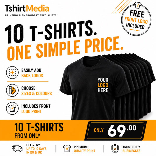 10 Custom T-Shirts Bundle