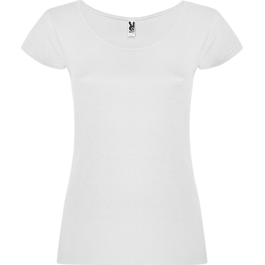 Fitted Scoop Neck T-Shirt GUADALUPE - Women