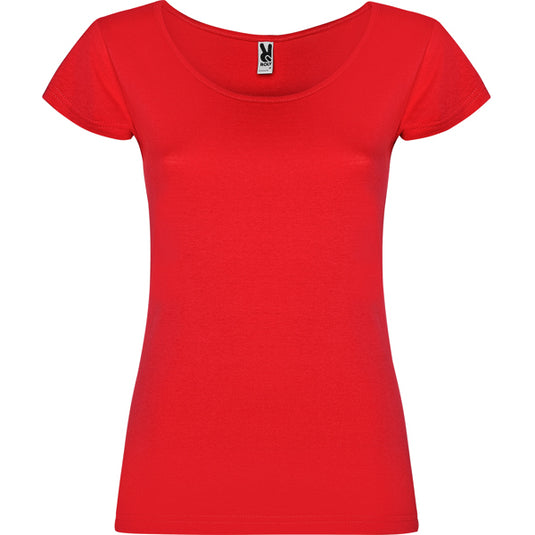 Fitted Scoop Neck T-Shirt GUADALUPE - Women