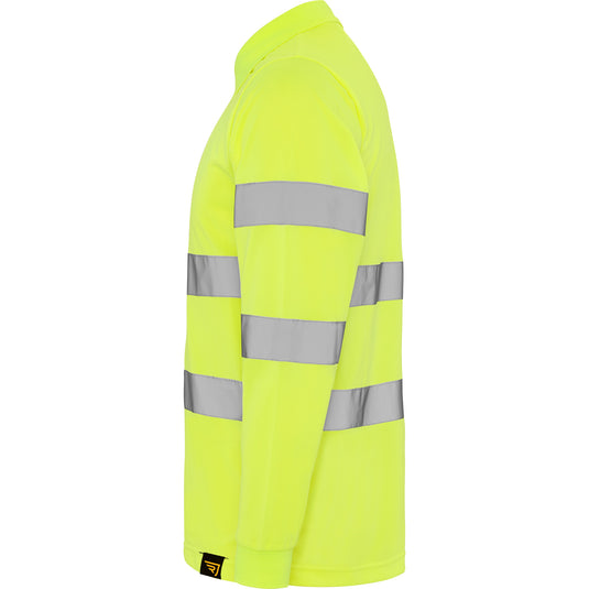 Hi-Vis Polo T-shirt POLARIS - Long Sleeve
