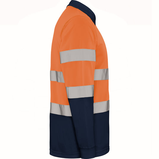 Hi-Vis Polo T-shirt POLARIS - Long Sleeve