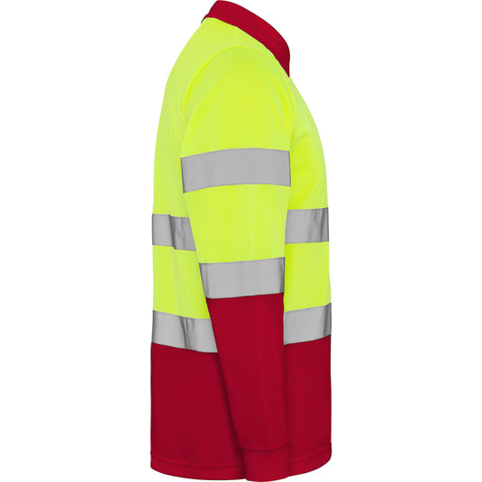 Hi-Vis Polo T-shirt POLARIS - Long Sleeve