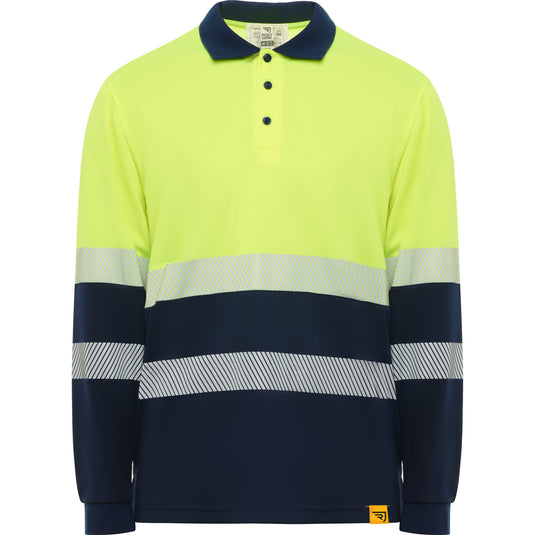 Hi-Vis Long Sleeve Polo T-shirt VEGA LS