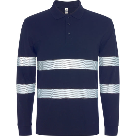 Hi-Vis Long Sleeve Polo T-shirt FORAN L/S