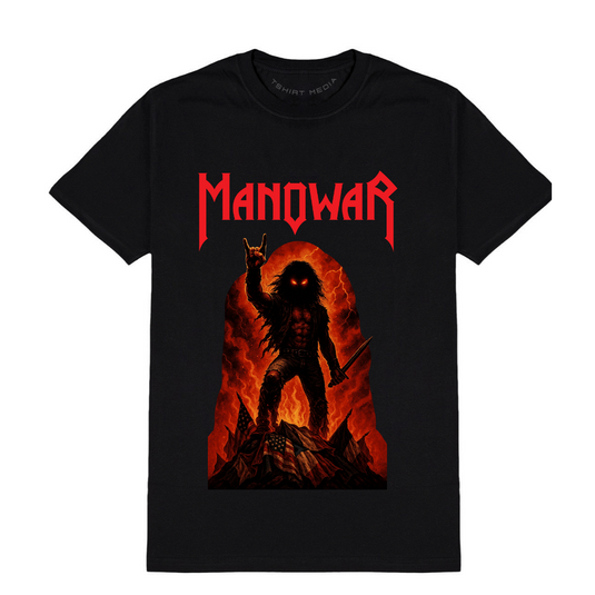 Тениска на "Manowar" 2