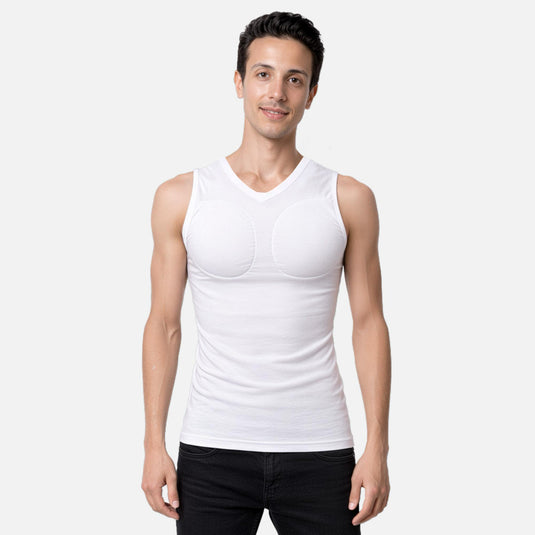 Muscle Shape Vest - V-neck