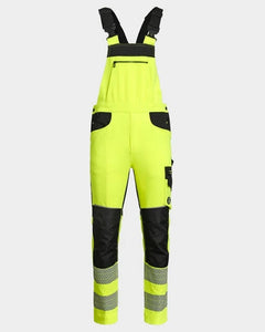 Work bib pants REVOLT HV 4STRETCH