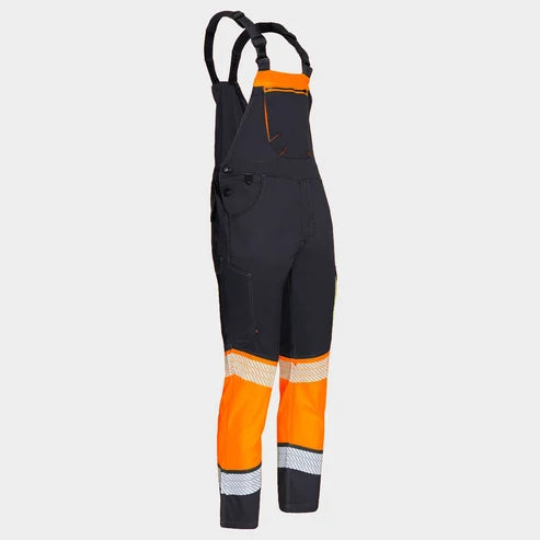 Work Bib Pants PRIMO HV LIGHT STRETCH